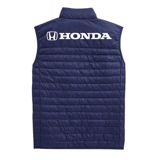 HRC Racing Navy Puffer Vest Lightweight & Sporty
