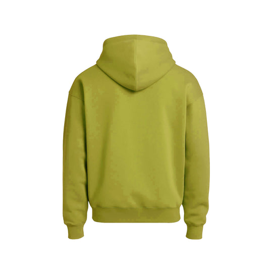 Essential Hoodie Boo & Boba Halloween Graphic Moss Green