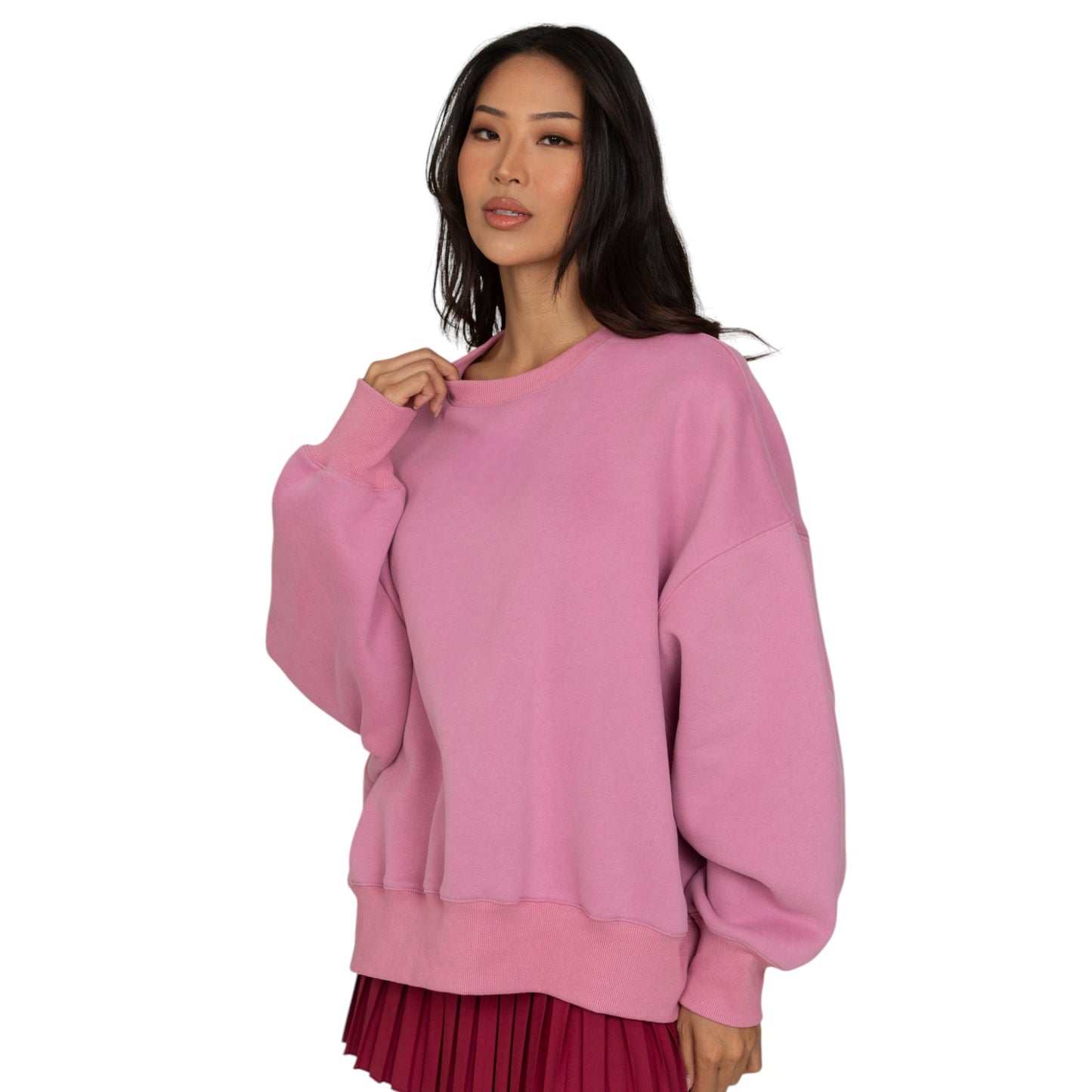 Premium Pale Berry Sweatshirt – Subtle, Warm, and Trendy