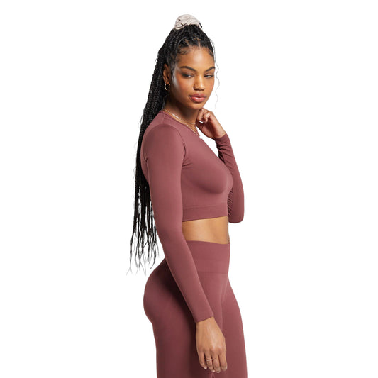 Seamless Long Sleeve Crop: Everyday Comfort