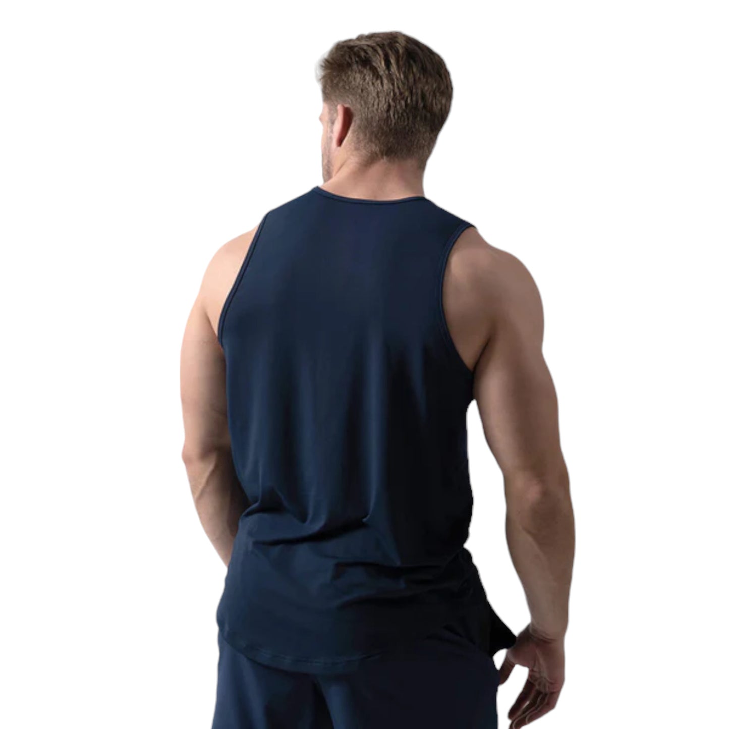 Performance Tank Top – Navy | Lightweight & Breathable Fit