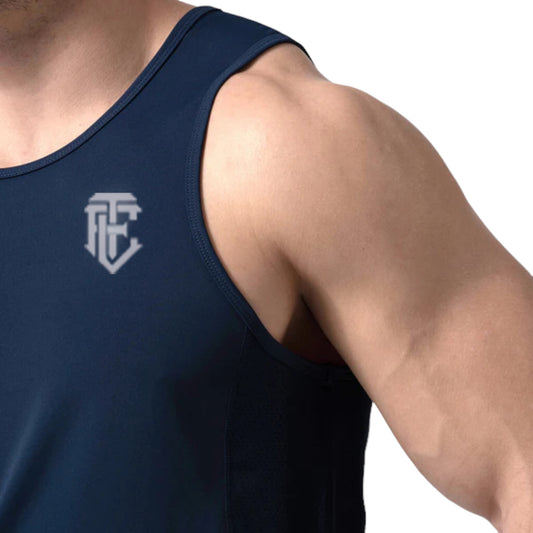 Performance Tank Top – Navy | Lightweight & Breathable Fit