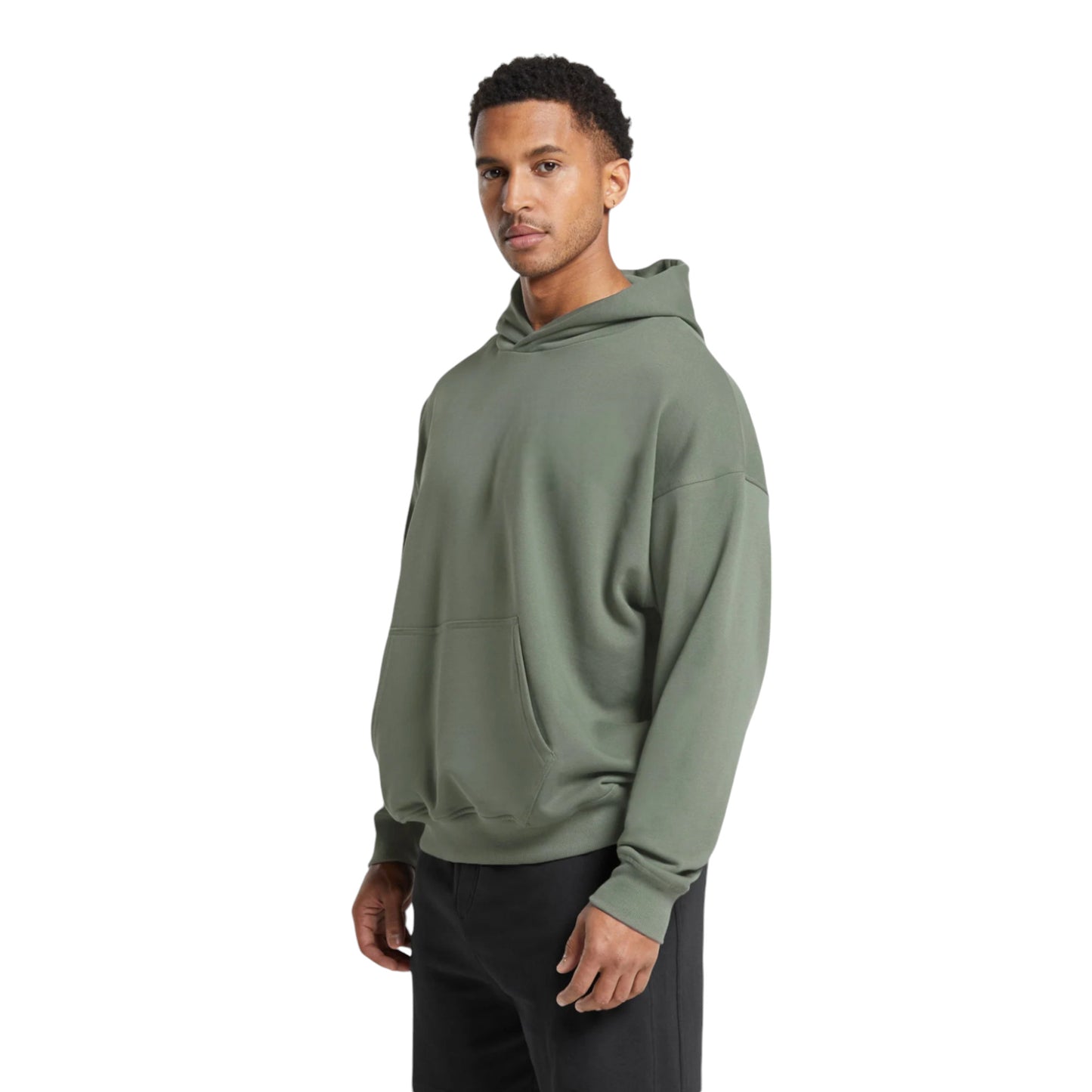 Men's Oversized Sage Green Hoodie