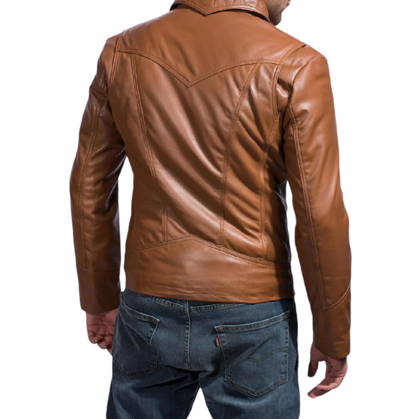 Vintage Brown Genuine Leather Jacket