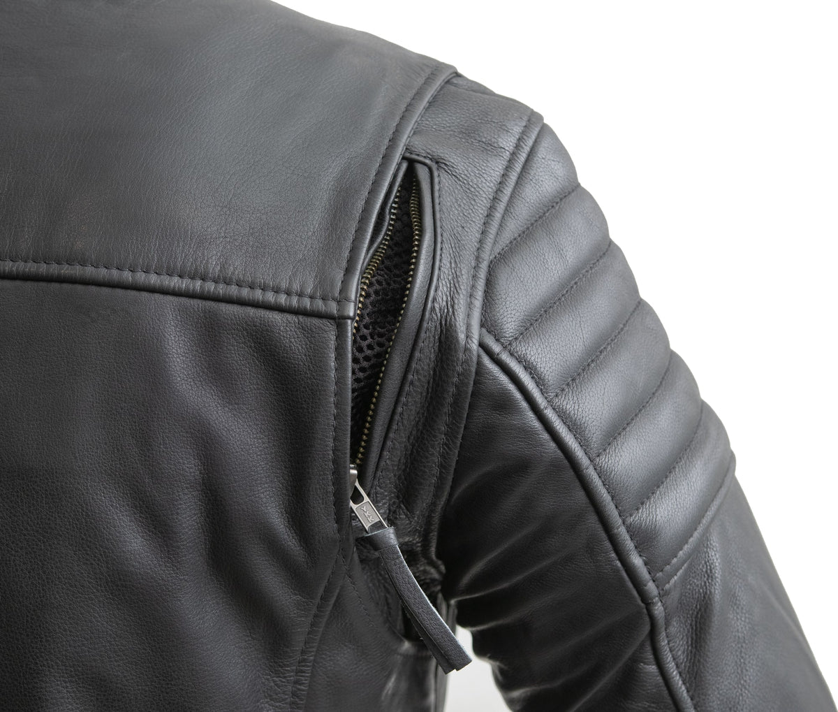 Men’s Urban Style Leather Motorcycle Jacket – City Sleek