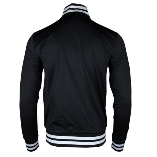 Get Noticed: Black Zipper Tracksuit for Ultimate Style