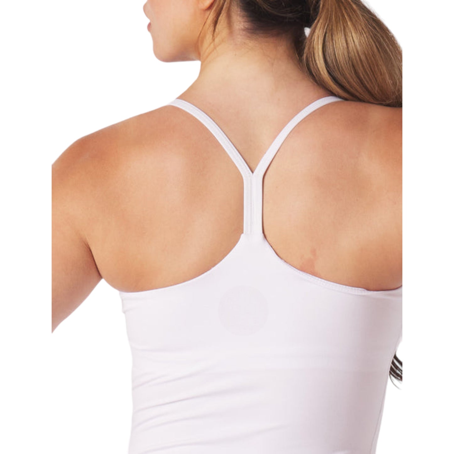 White Active Tank Top – Sleek Fit for Daily & Gym Use