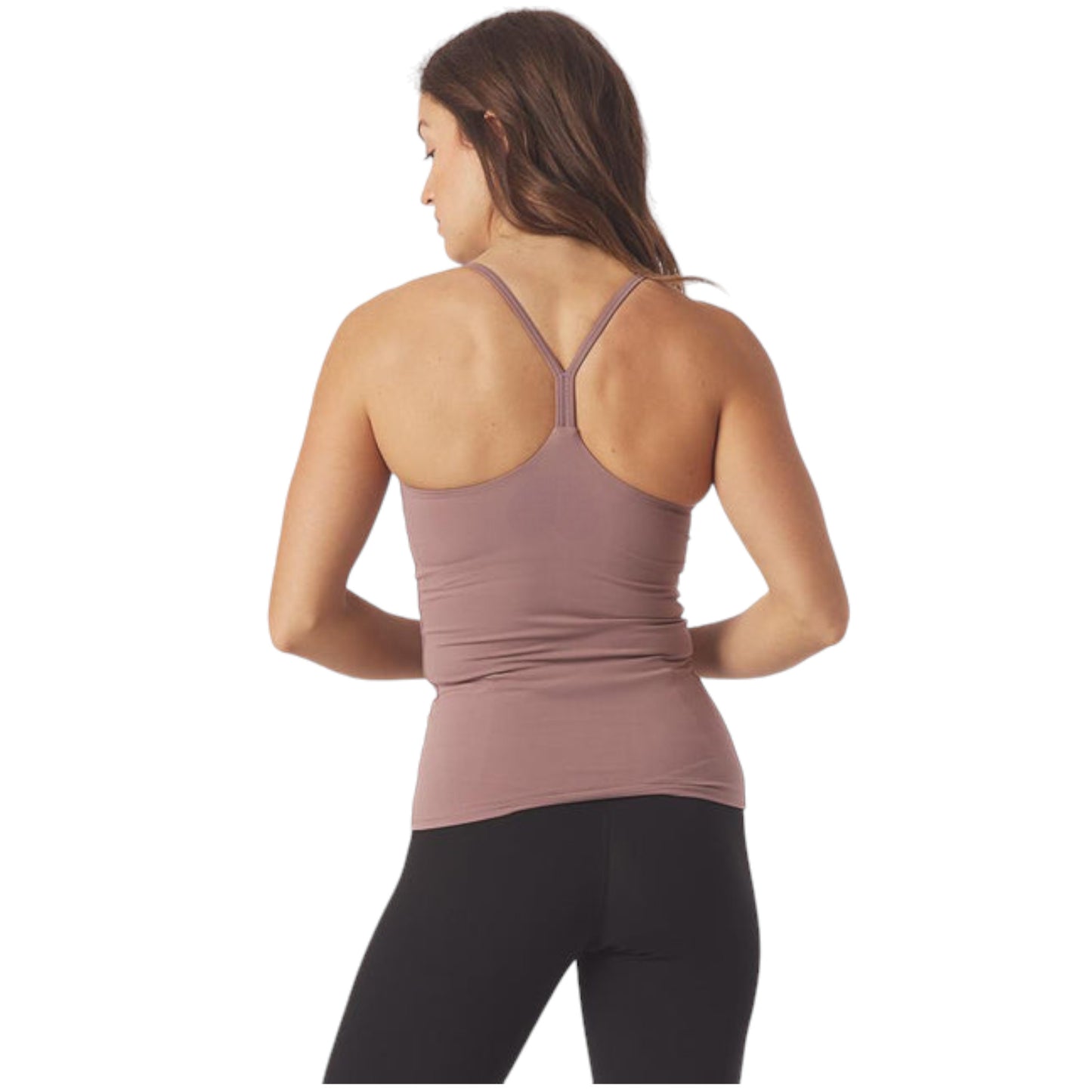 Performance Brown Tank Top – Sleek Style for Women