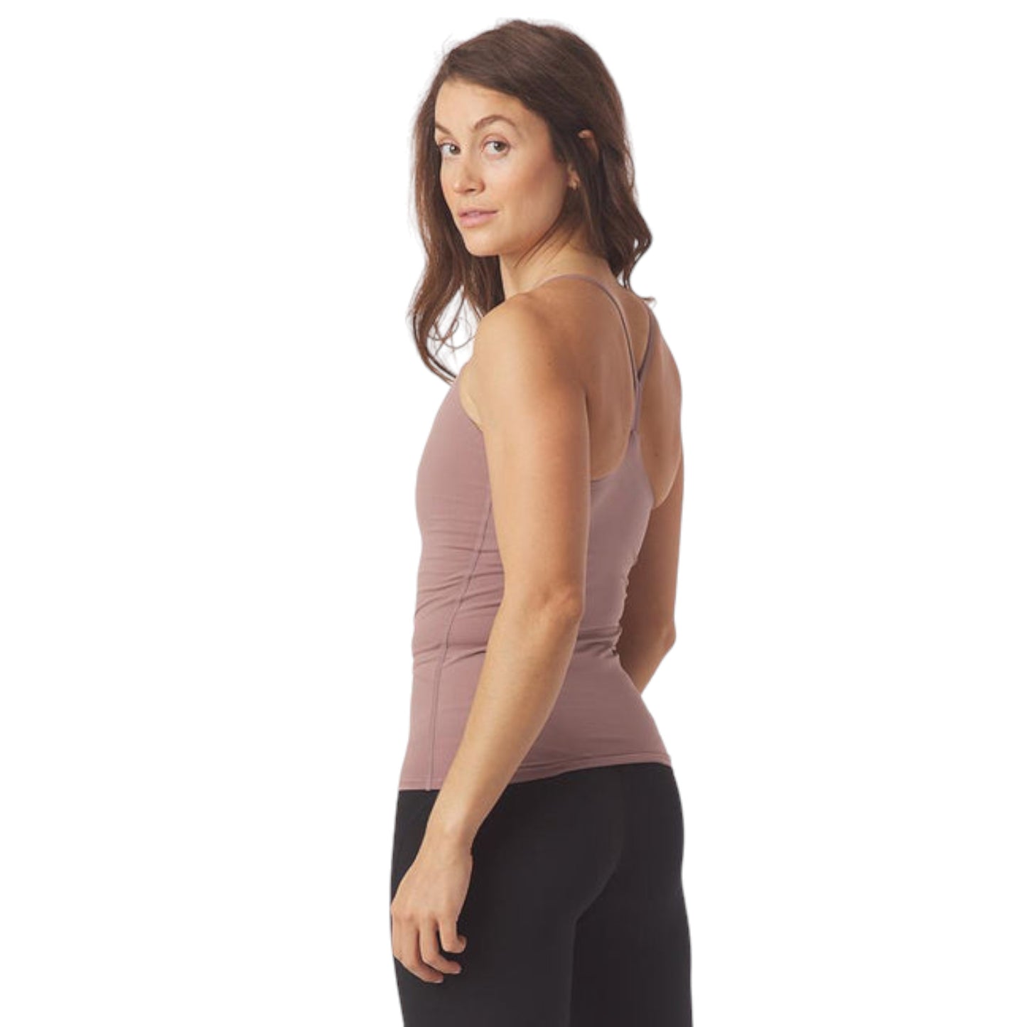 Performance Brown Tank Top – Sleek Style for Women