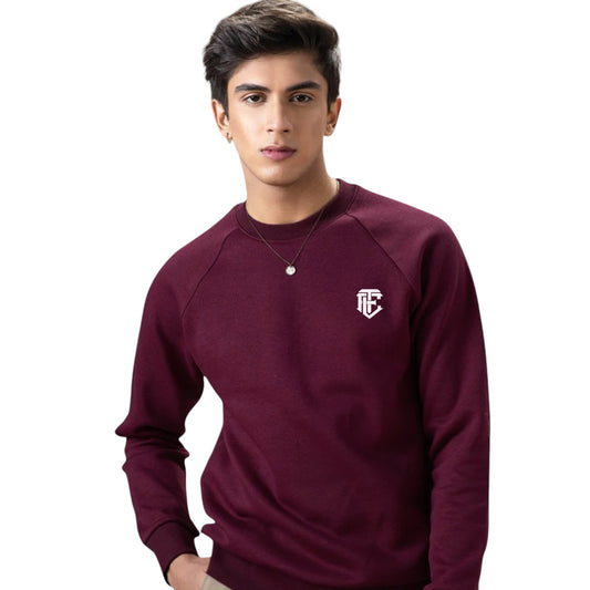 Stylish Maroon Sweatshirt for Men