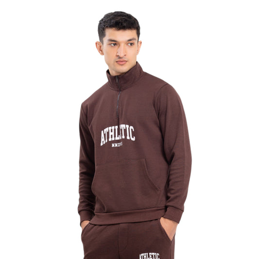 Dynamic Men's Zipper Jacket with Precision Stripe Accents