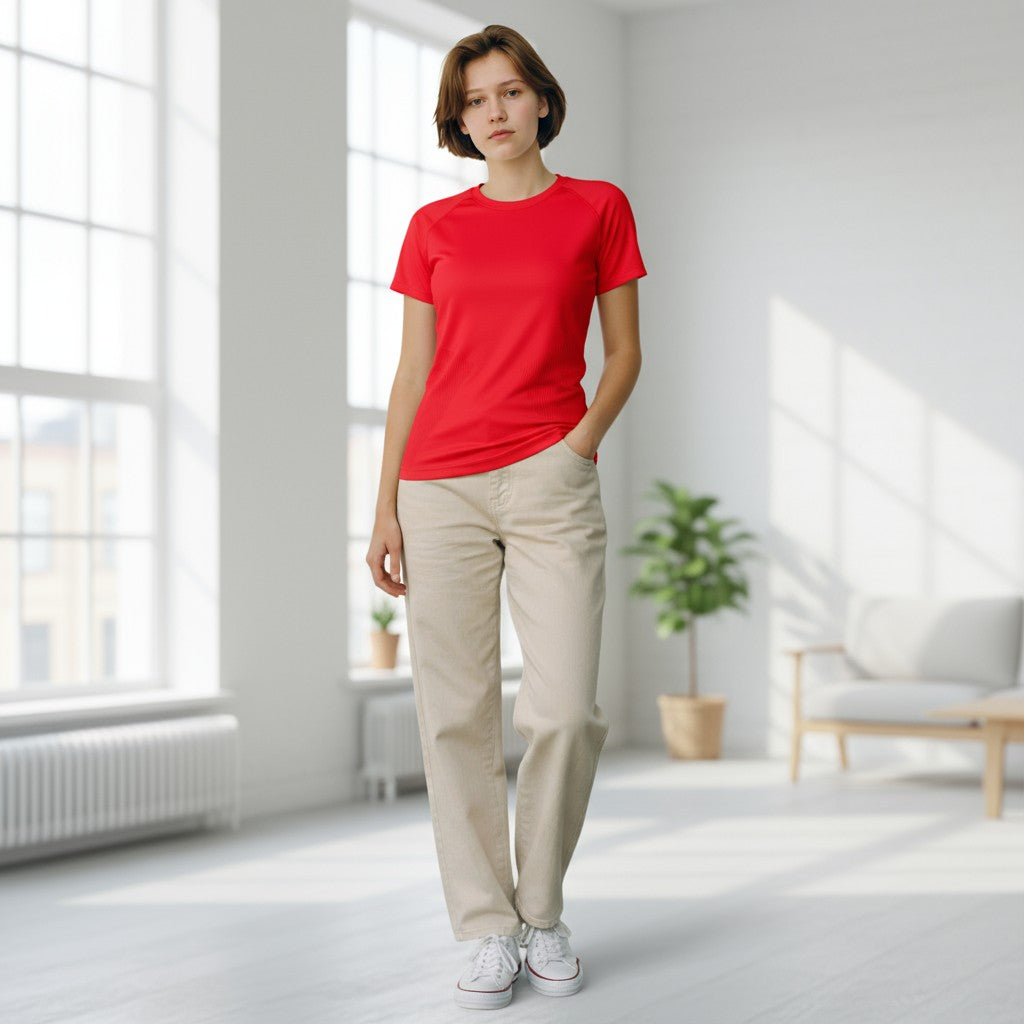 Seamless Energy Power Tee – Stretch Fit Workout Shirt