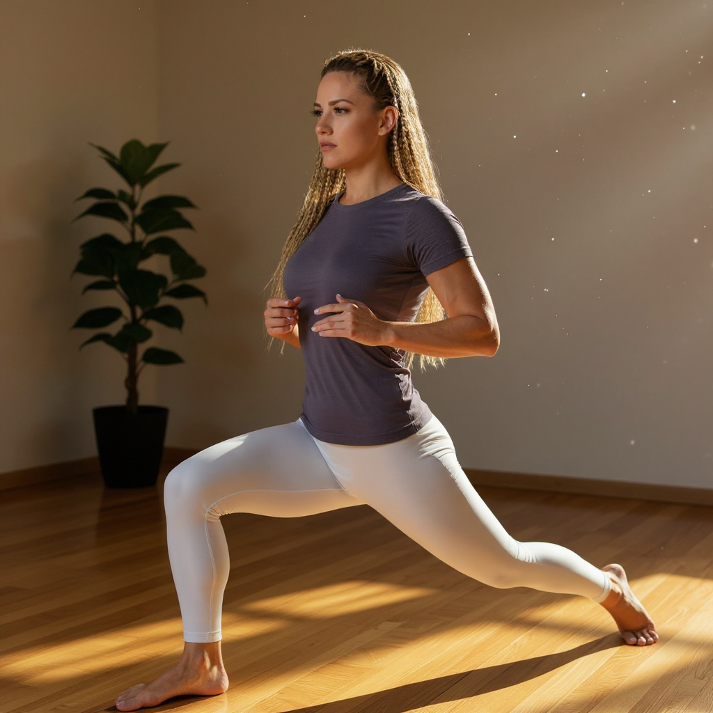 Athletic Fit Stretch Tee – Moisture-Wicking Gym Shirt