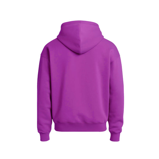 Purple hoodie on a white background
