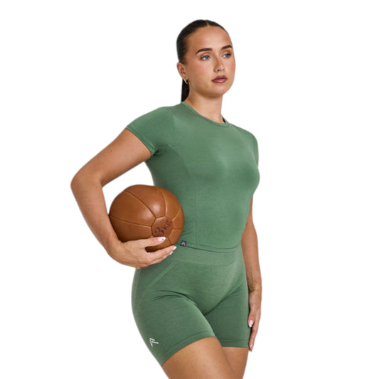 Mid-Length Comfort Short Sleeve T-Shirt