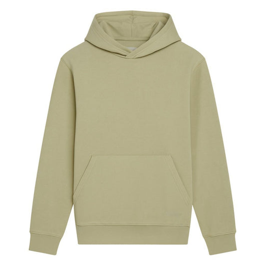 Beige hoodie on a white background