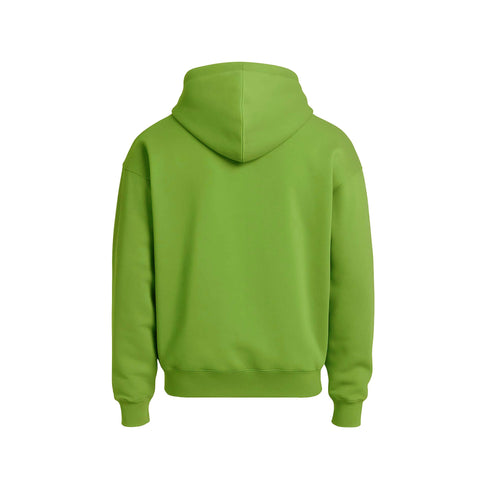 Halloween Hoodie Lime Green Boo & Boba Ghost Graphic FTL