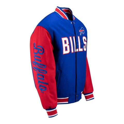 Buffalo Bills Retro Sublimated Zip-Up Jacket – NFL Buffalo Bills Style