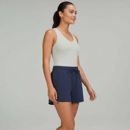 Women Active Utility Shorts with Pockets for Everyday Wear