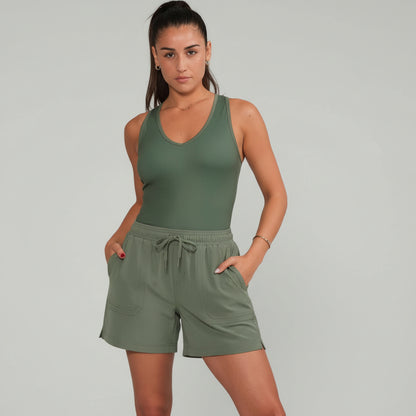 Women Hybrid Hiking-Golf Shorts Lightweight & Versatile