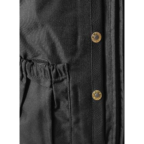 Guardian Men Black Leather Biker Vest FTL Traders