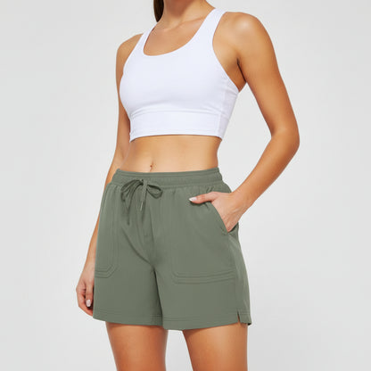 Women Hybrid Hiking-Golf Shorts Lightweight & Versatile