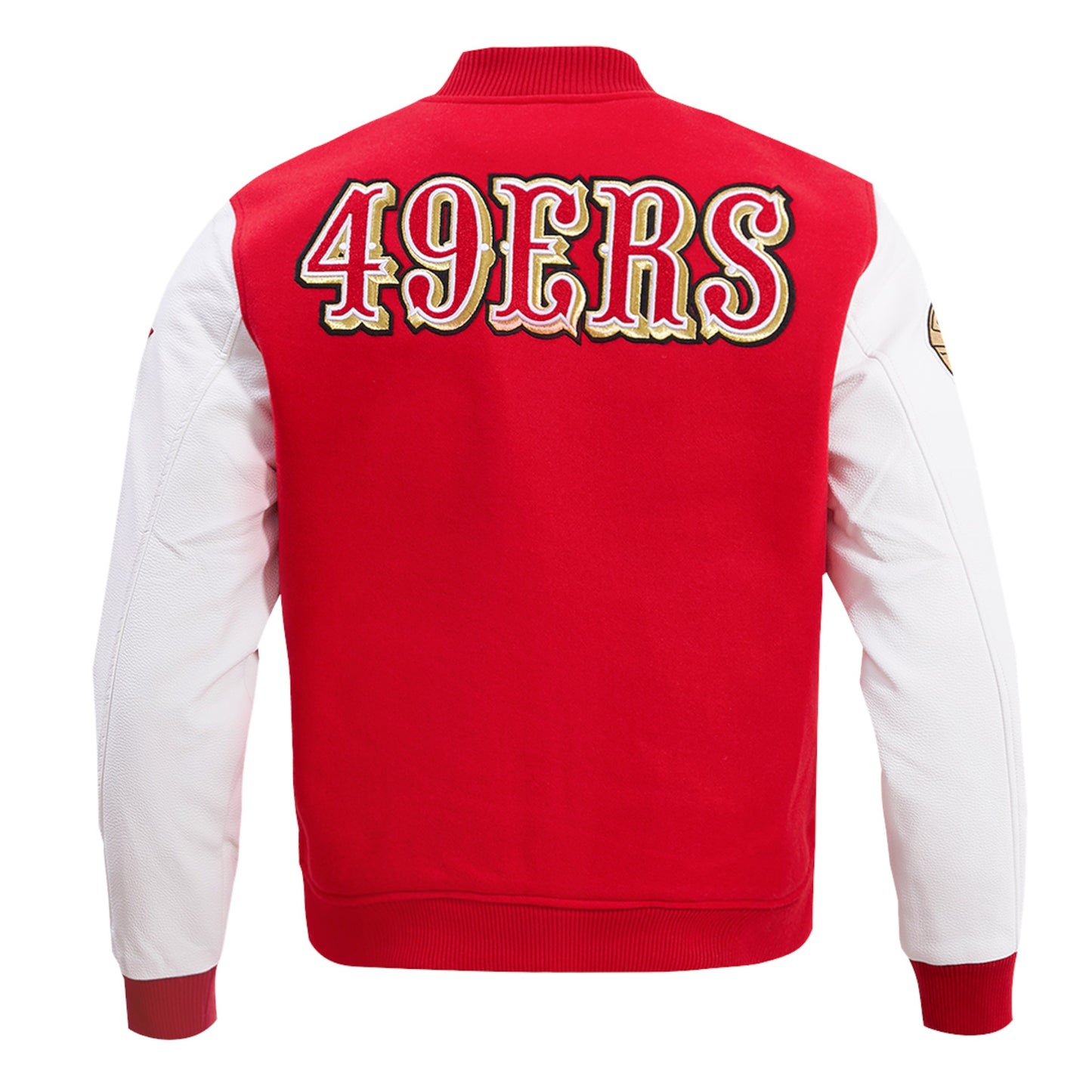 49ers Classic Men’s All-Wool Varsity Jacket Timeless Retro Look