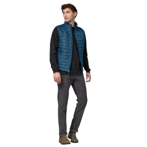 Men Quilted Vest Stylish Layering Jacket All-Season Wear