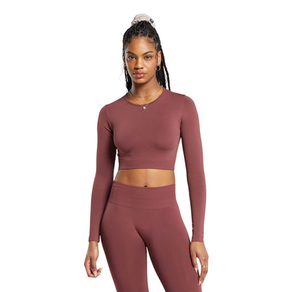 Seamless Long Sleeve Crop: Everyday Comfort