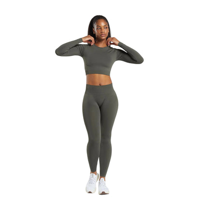Ultimate Seamless Long Sleeve Crop for Everyday