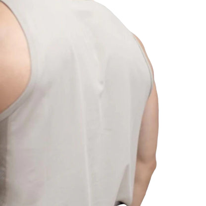 Performance Tank Top – Taupe | Breathable & Lightweight