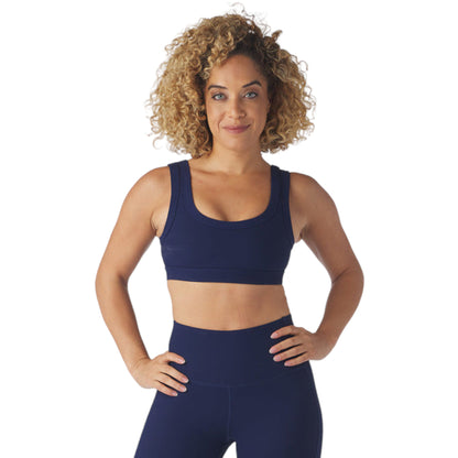 EaseBra Black Workout Bra – Seamless Fit for Active Women