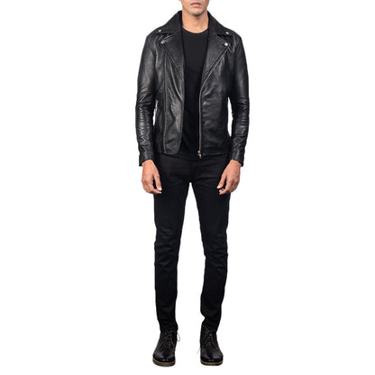 Black Leather Biker Jacket: Ride in Style