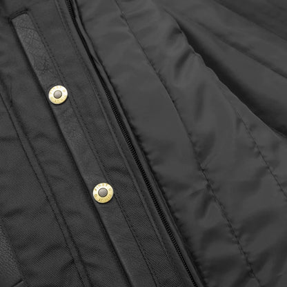 Men’s Urban Style Leather Motorcycle Jacket – City Sleek