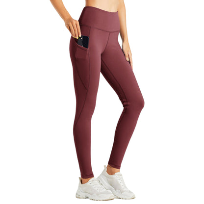 Pocketed High-Waist Leggings