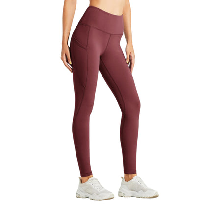 Pocketed High-Waist Leggings