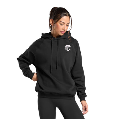 Loose-Fit Fleece Athletic Hoodie