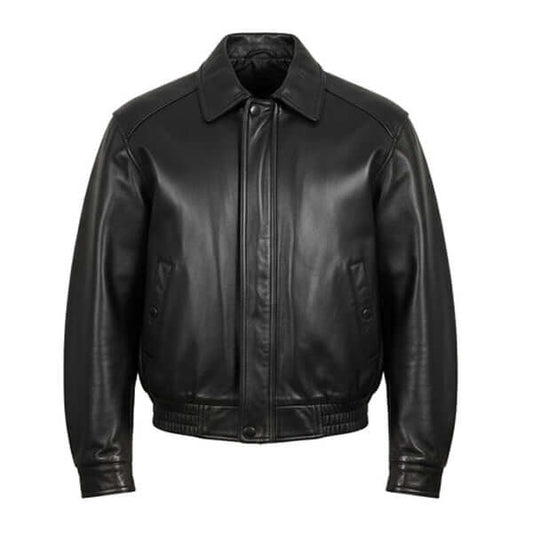  Oversized Aviator Leather Jacket Vintage & Stylish Outerwear