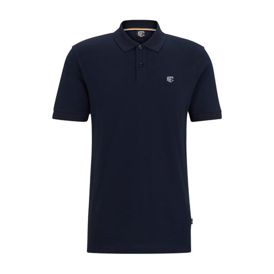Men's wear Regular-Fit Polo Shirt in Merchandised Cotton Pique