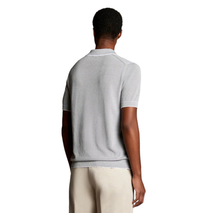 Men's Classic Light Gray Polo Shirt