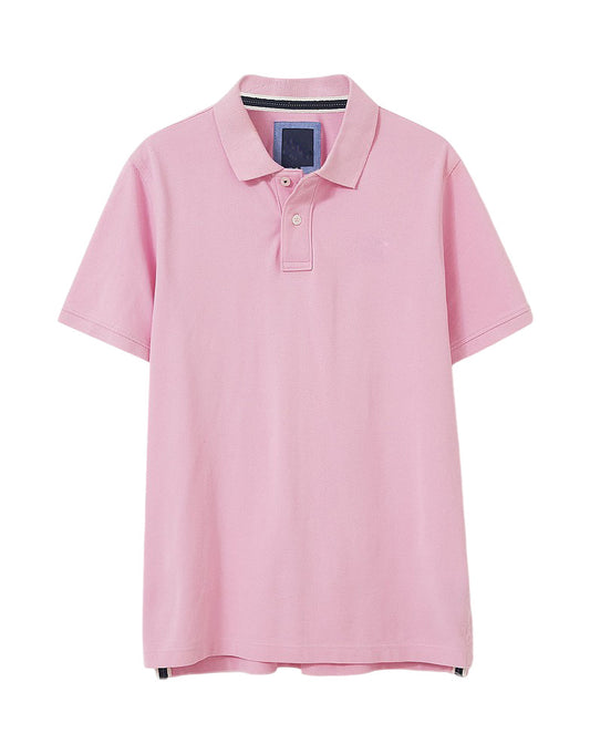 Men's Breathable Polo with Ribbed Collar
