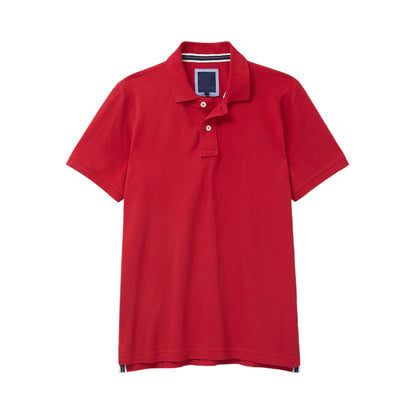 Classic Red Polo Shirt for Men