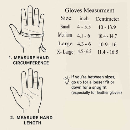 Premium Leather Gym Gloves with Wrist Support for Fitness