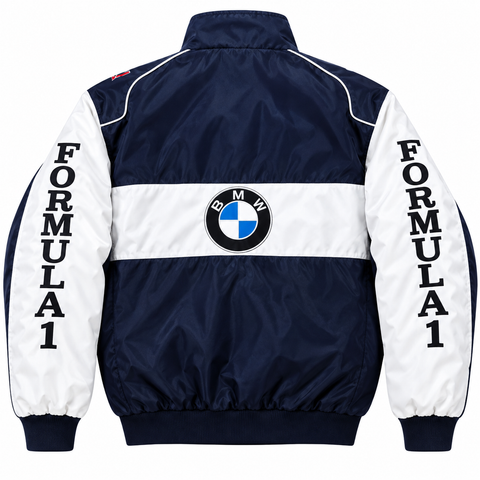 Vintage BMW Williams F1 Racing Jacket Blue & White