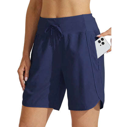 Women's Active Inseam Utility Shorts with Pockets