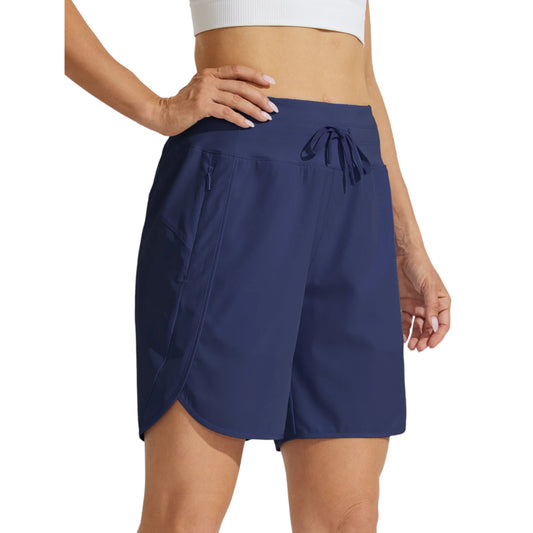 Women's Active Inseam Utility Shorts with Pockets