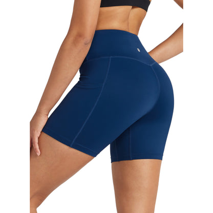 Women's 5-Inch Yoga Shorts with Secure Pockets