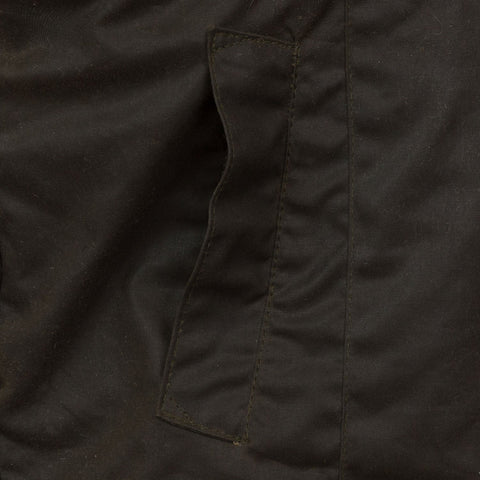 Women Waxed Cotton Utility Vest Dark Brown Stylish & Durable