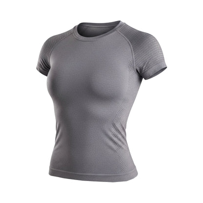 Athletic Fit Stretch Tee – Moisture-Wicking Gym Shirt