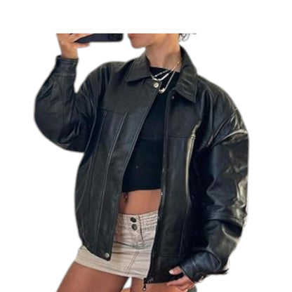 Timeless Retro Genuine Leather Jacket